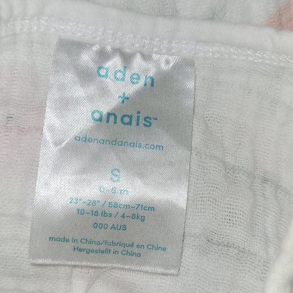 Aden and Anais muslin sleep sack 0-6m - Picture 2 of 2